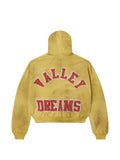 Vale Forever Sun Custered distressed logo-patch hoodie